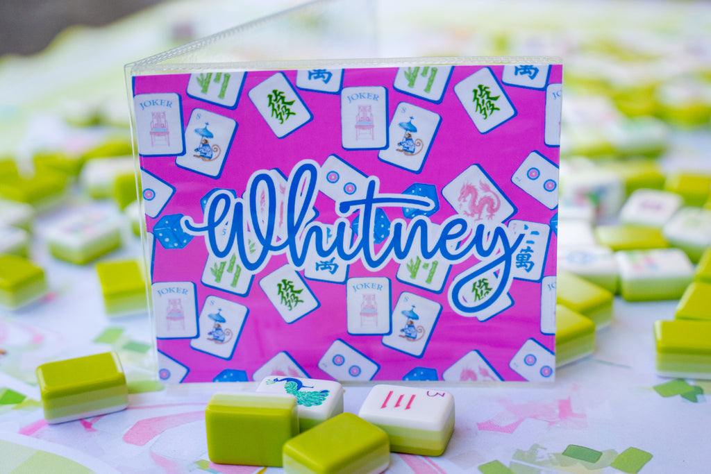 Hot Pink Pungs Card Cover