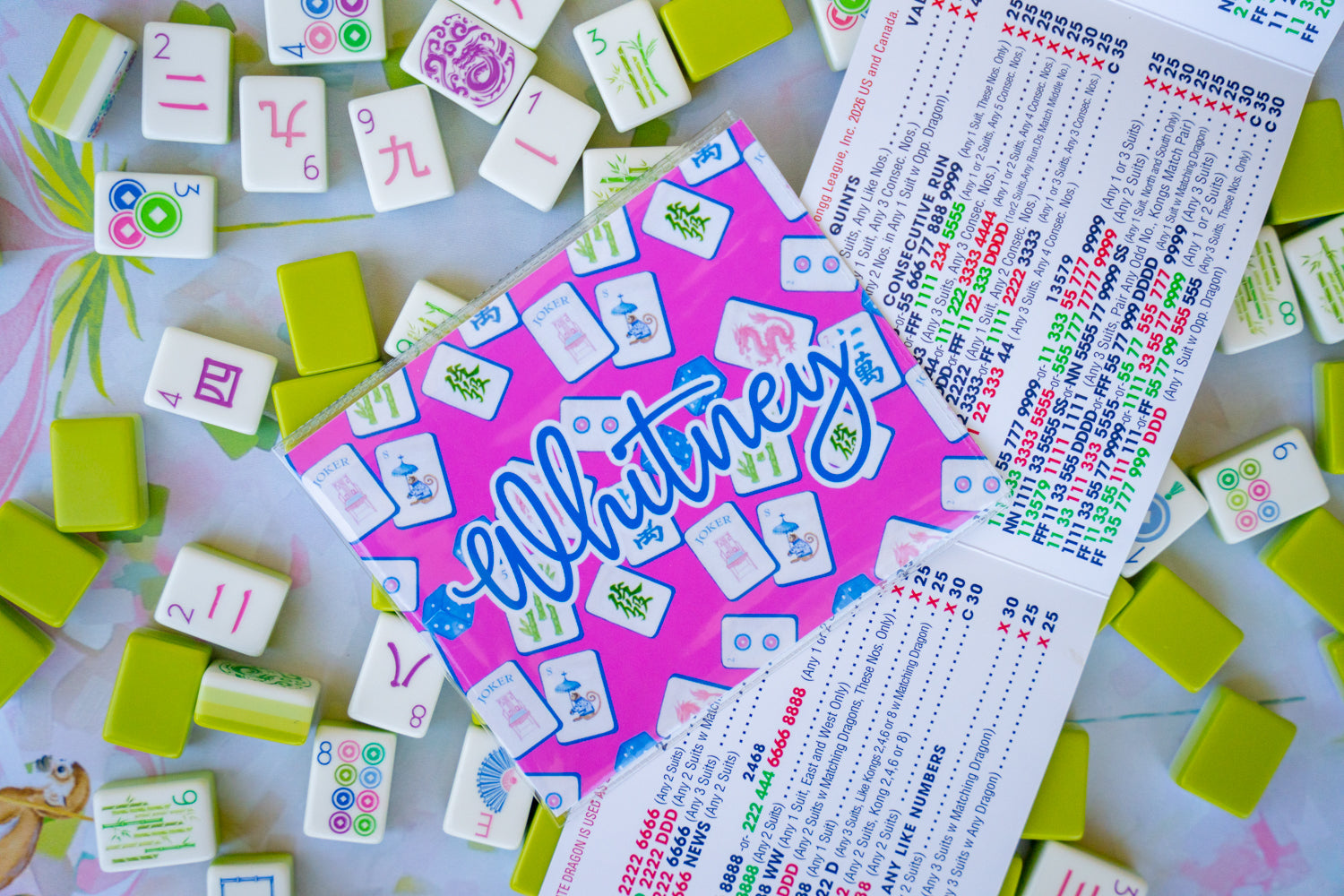 Hot Pink Pungs Card Cover