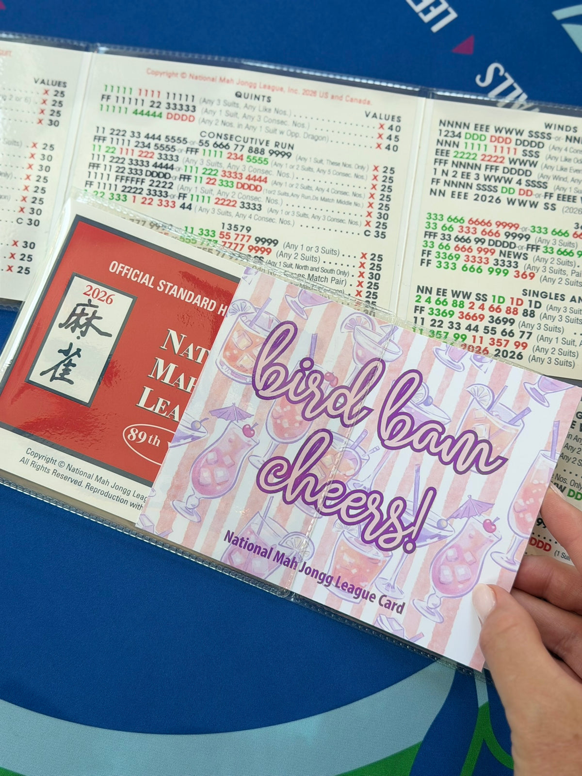 Bird Bam Cheers Card Cover