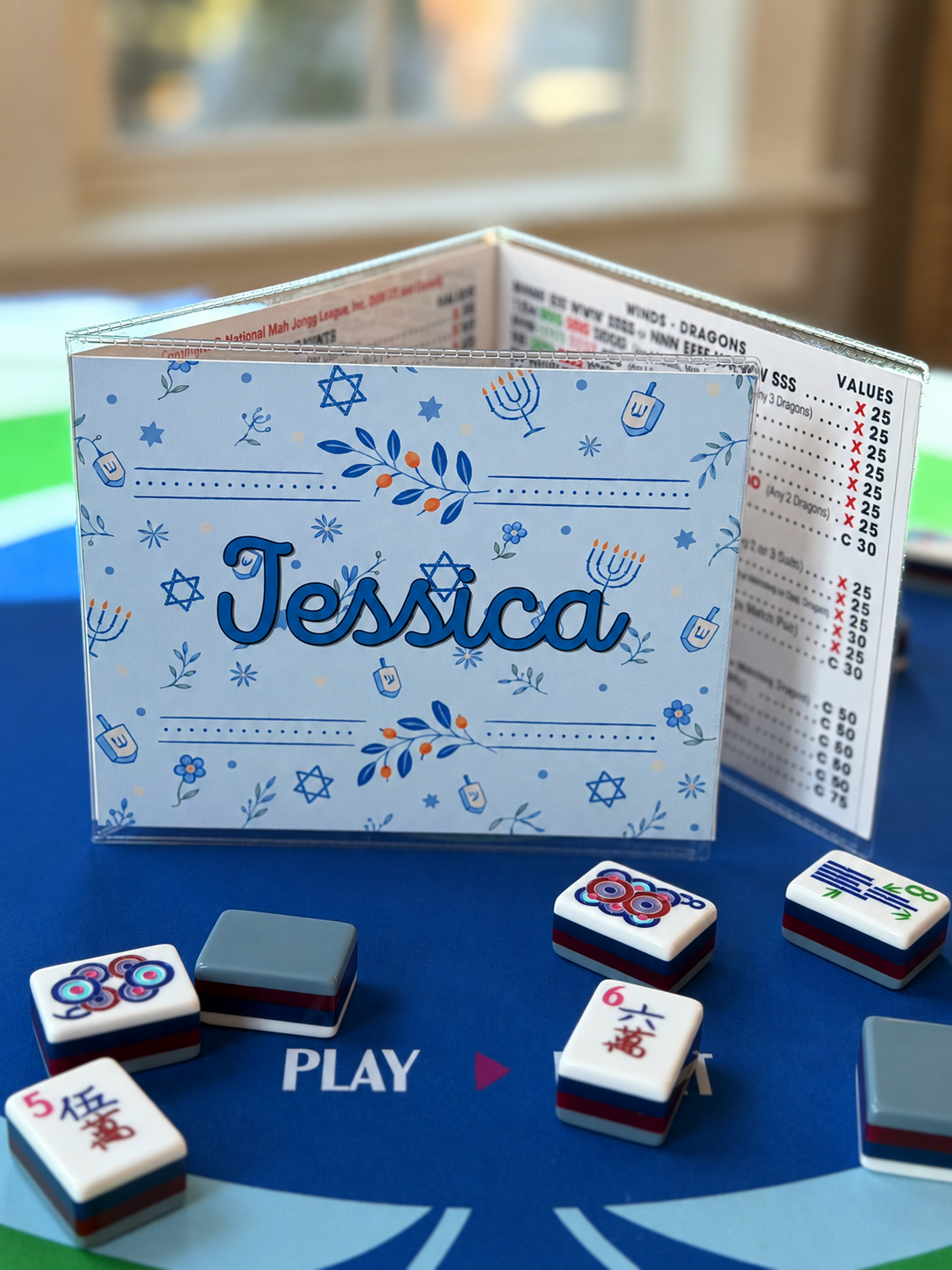 Hanukkah Happiness Card Cover