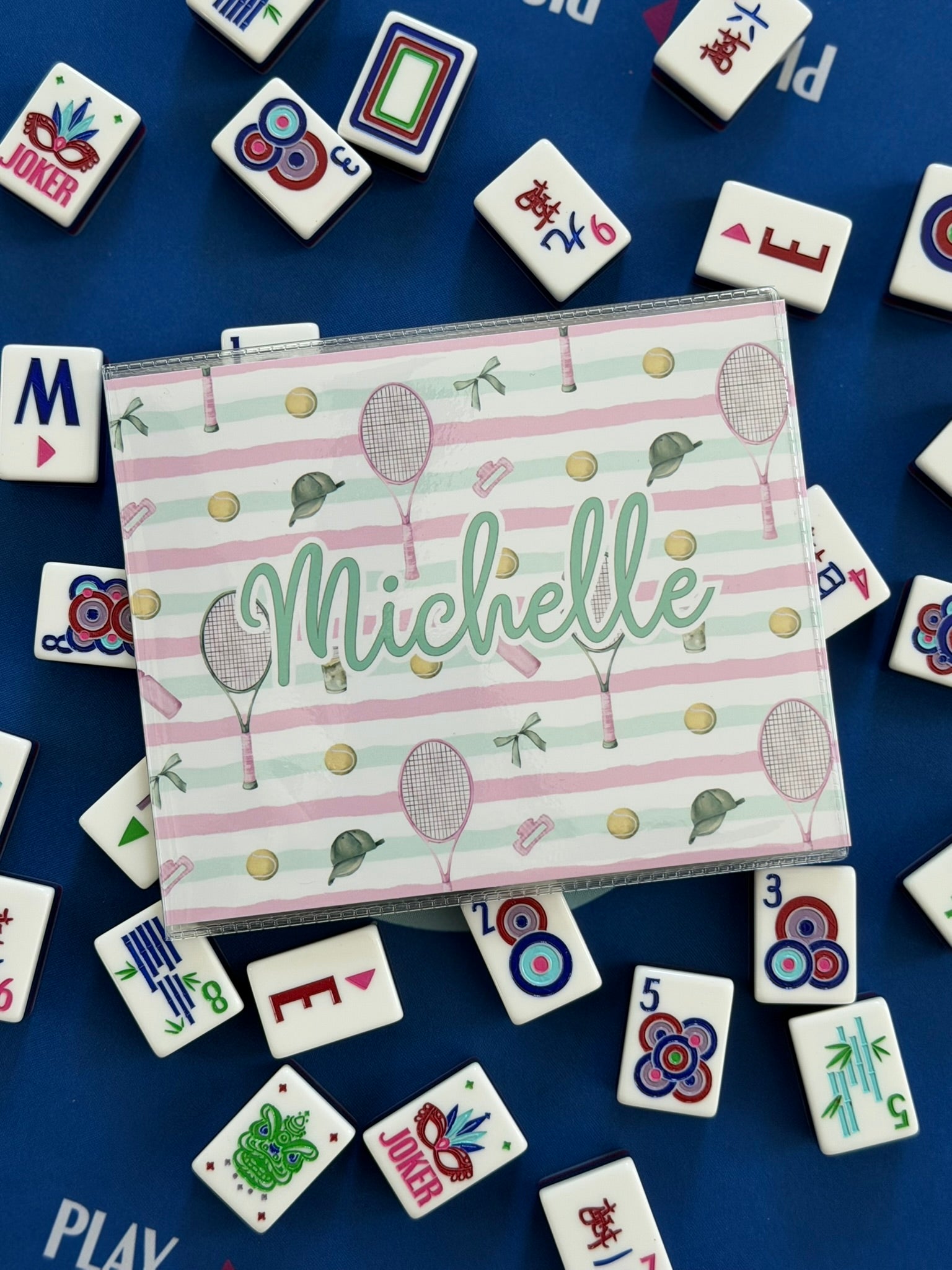 Tennis & Tiles Card Cover