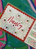 Holly Jolly Christmas Card Cover