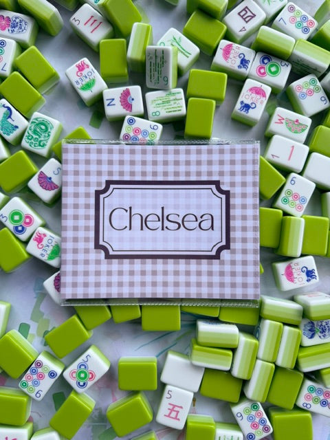 The Mocha Gingham Card Cover