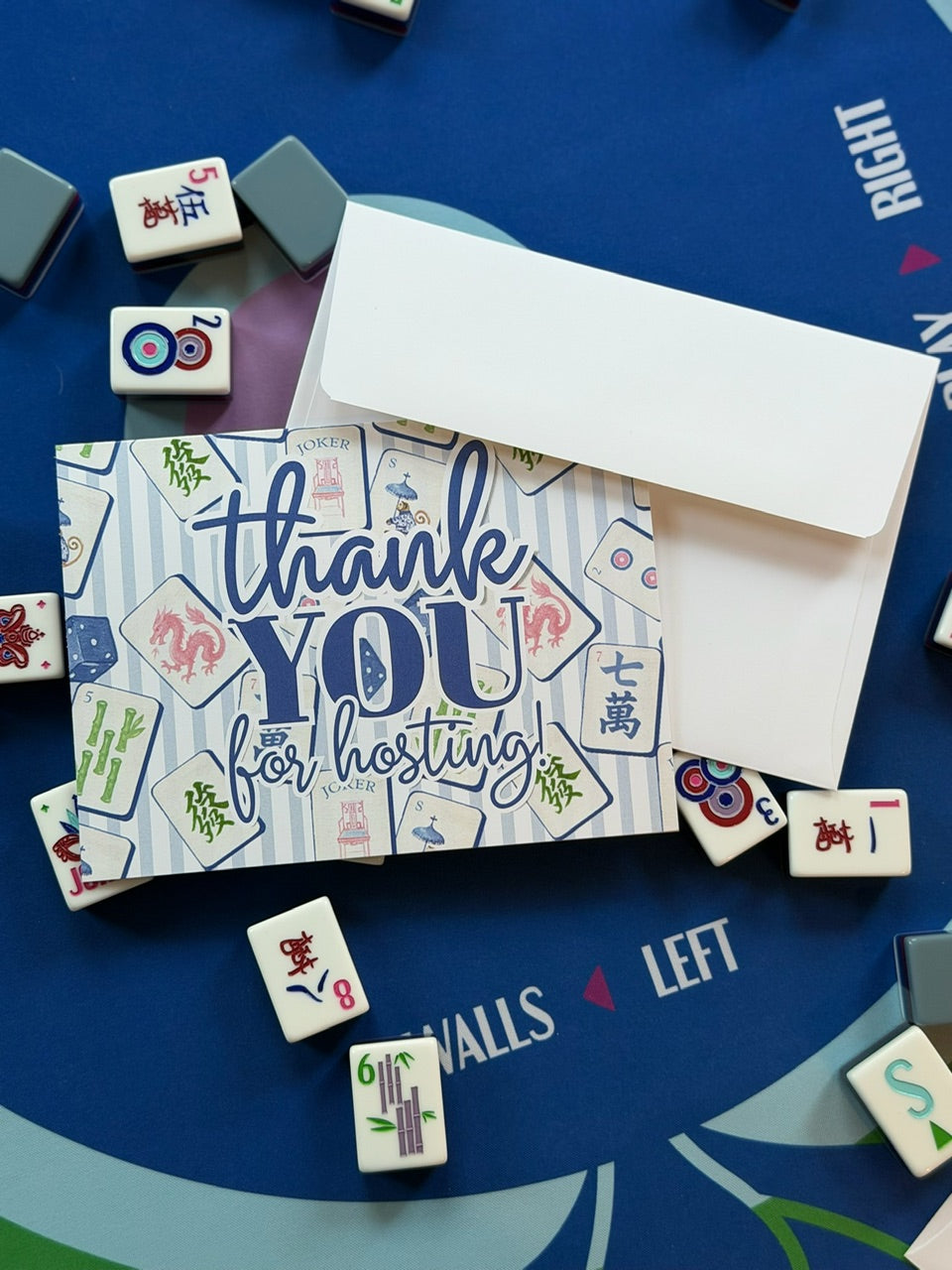 Mahjong Thank you Notes | Set of 8