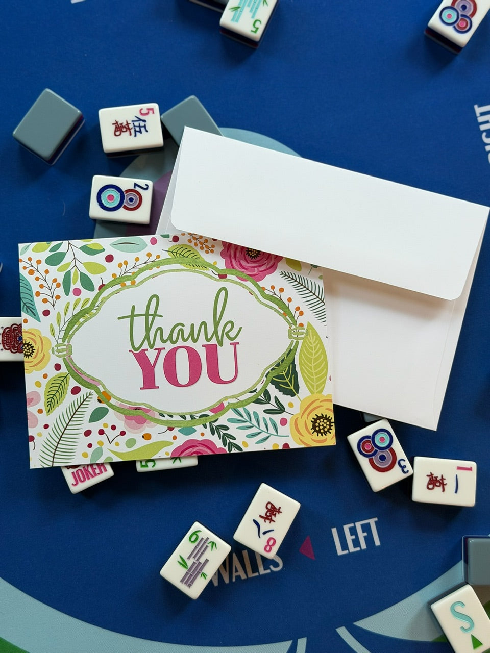 Mahjong Thank you Notes | Set of 8