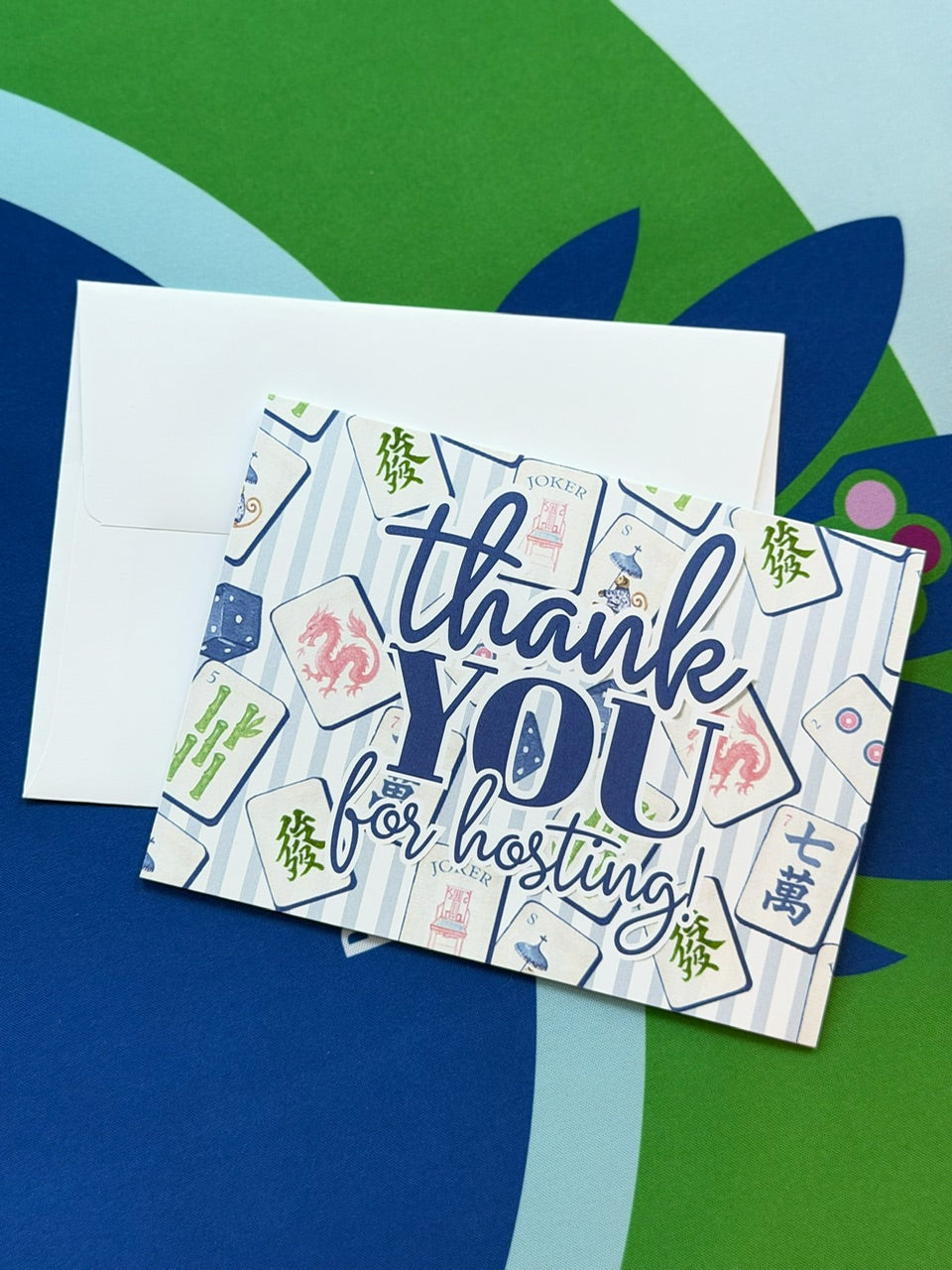 Mahjong Thank you Notes | Set of 8