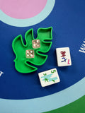 Palm Leaf Mahjong Dice Holder