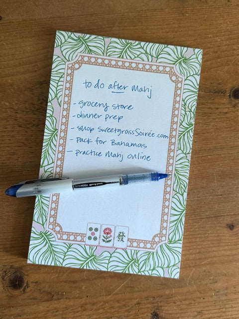 The Palm Leaf Notepad