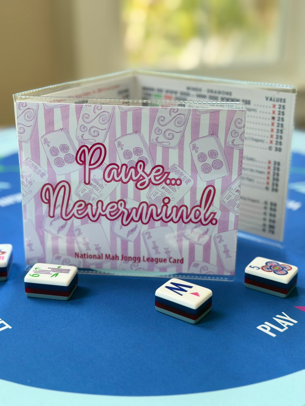 Pause Nevermind Card Cover