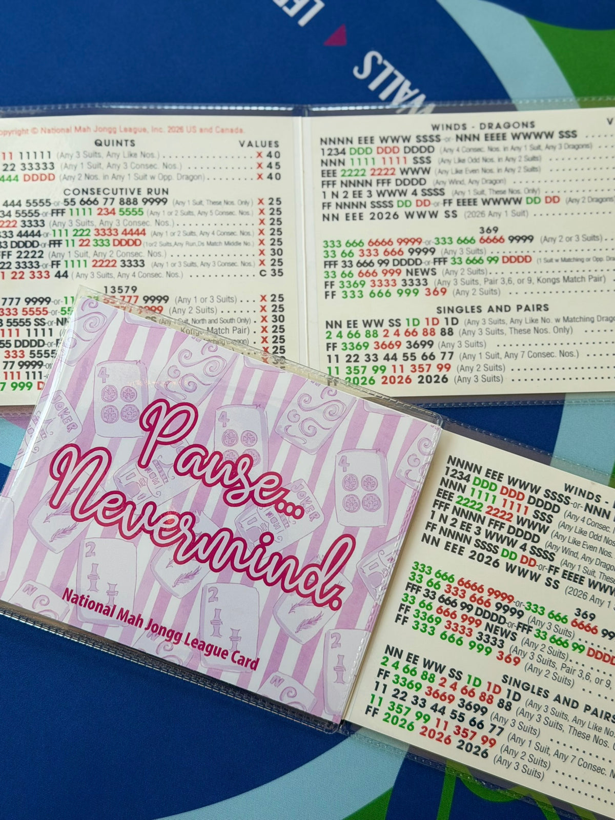 Pause Nevermind Card Cover
