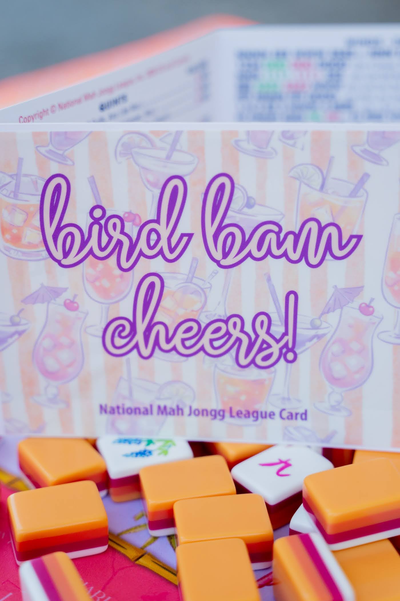 Bird Bam Cheers | Sticker Card Cover