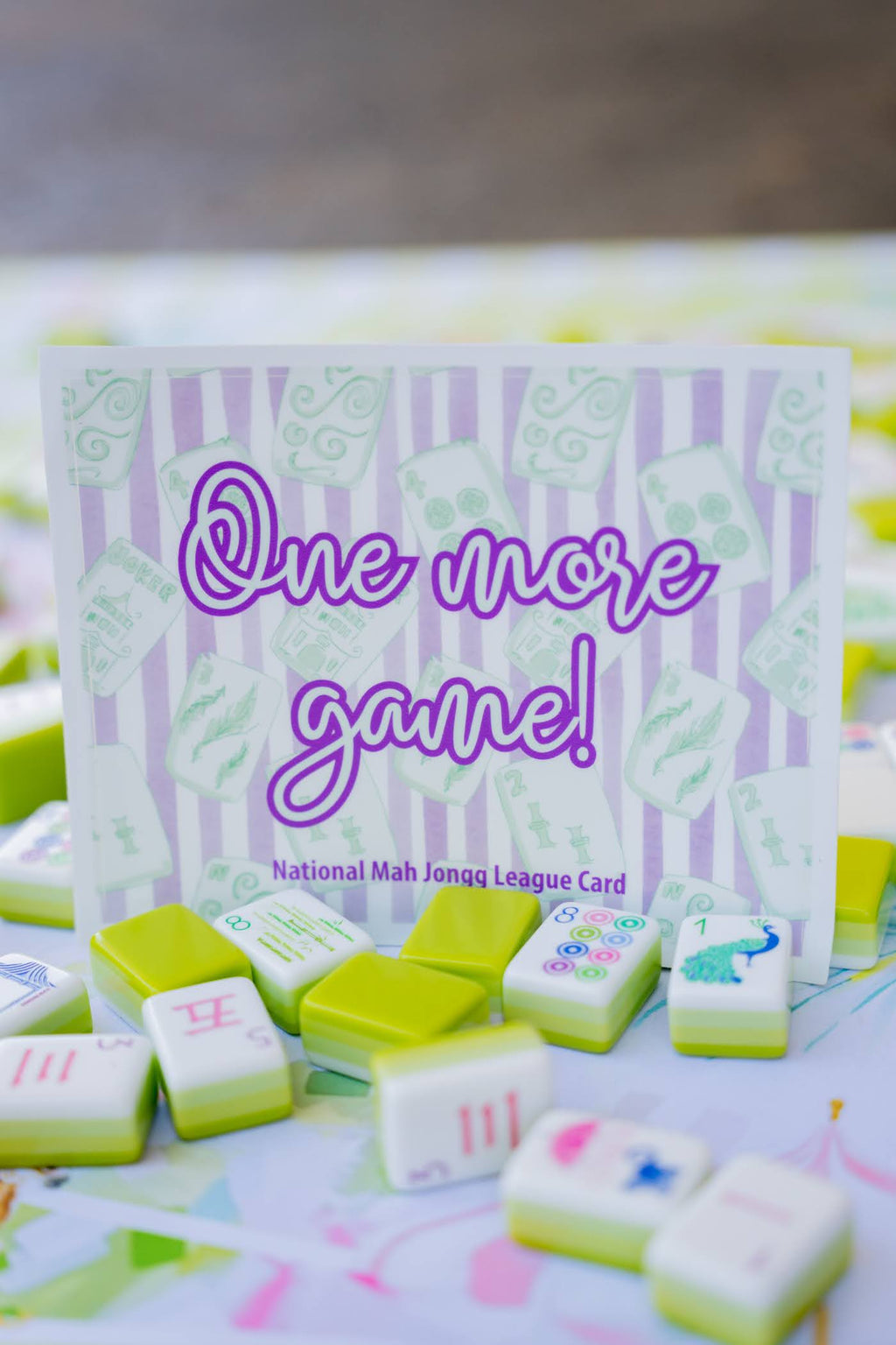 One More Game | Sticker Card Cover