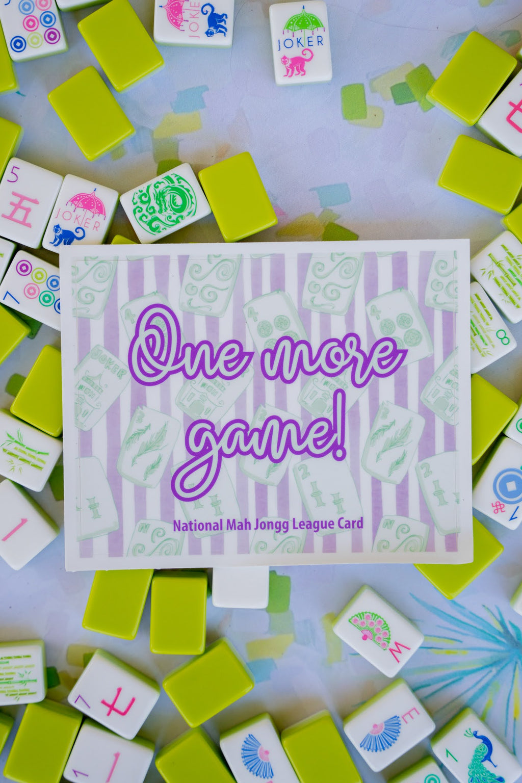 One More Game | Sticker Card Cover