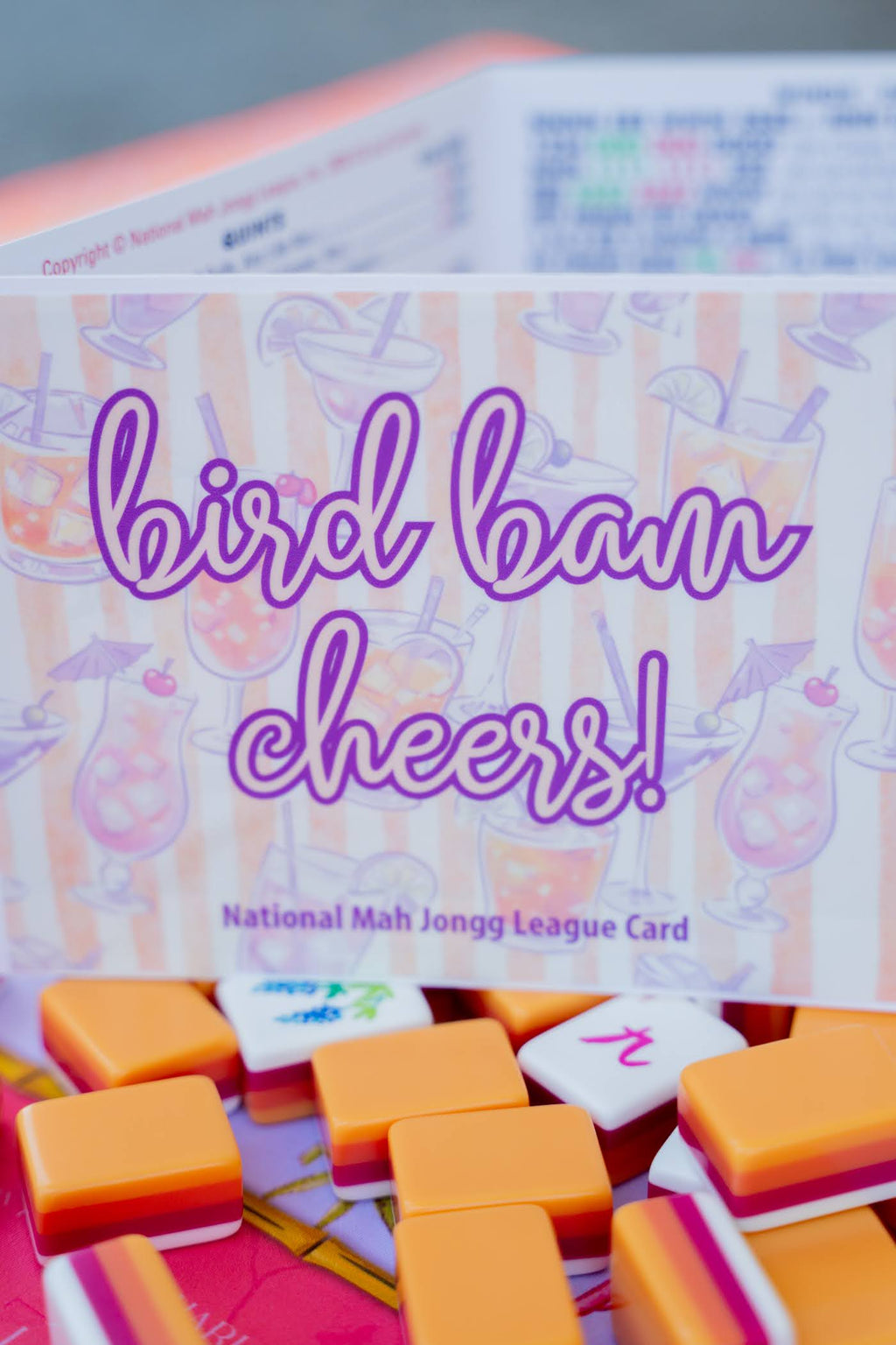 Bird Bam Cheers | Sticker Card Cover