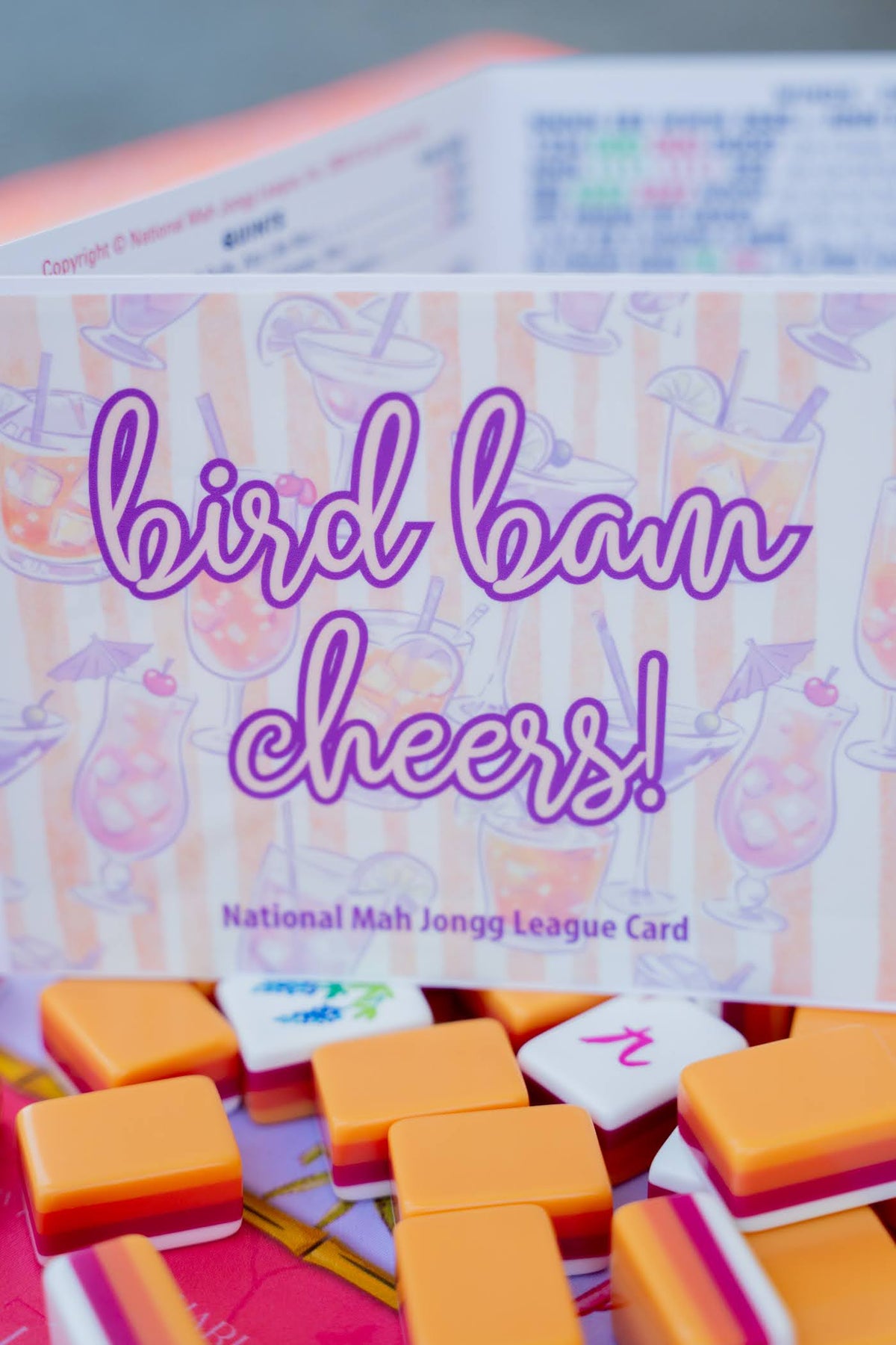 Bird Bam Cheers | Sticker Card Cover